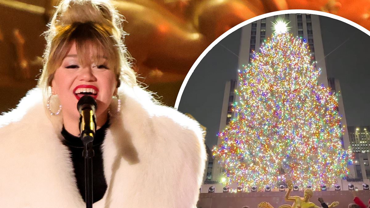 taylor-alert-–-kelly-clarkson-‘sleighs’-in-white-furry-coat-while-hosting-and-performing-at-rockefeller-center’s-christmas-tree-lighting-in-nyc