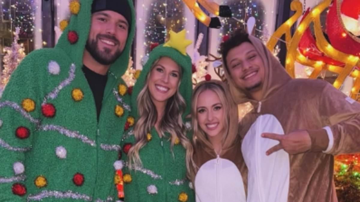 taylor-alert-–-patrick-and-brittany-mahomes-wear-matching-reindeer-onesies-as-they-get-into-the-christmas-spirit-early-with-chiefs-teammate-blake-bell-and-his-wife