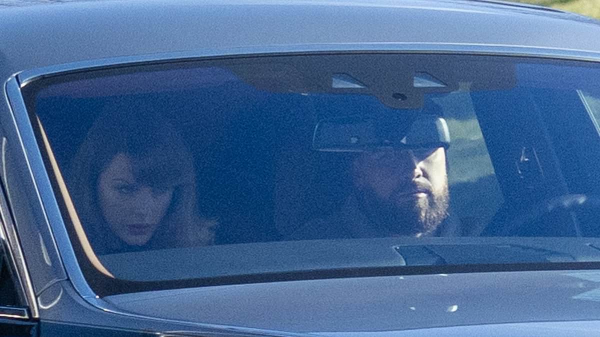 taylor-alert-–-travis-kelce-and-taylor-swift-enjoy-a-new-year’s-day-drive-the-morning-after-their-passionate-kiss-at-a-glitzy-party-as-the-couple-head-to-the-chiefs-star’s-other-house in-kansas-city