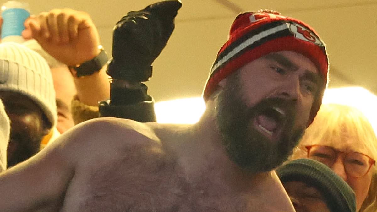 taylor-alert-–-donna-kelce-was-‘not-at-all’-surprised-by-son-jason’s-drunken,-shirtless-display-in-front-of-taylor-swift-during-chiefs-bills-as-she-claims-the-center-‘can-finally-let-his-hair-down’-following-the-eagles’-playoff-elimination