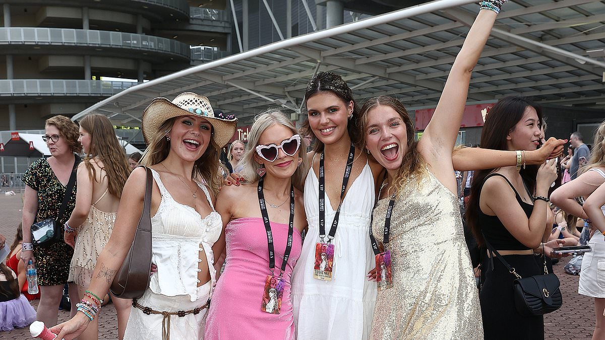 taylor-alert-–-taylor-swift-mania-descends-on-sydney-as-fans-arrive-for-pop-superstar’s-first-eras-tour-concert-at accor-stadium-in-daring-outfits