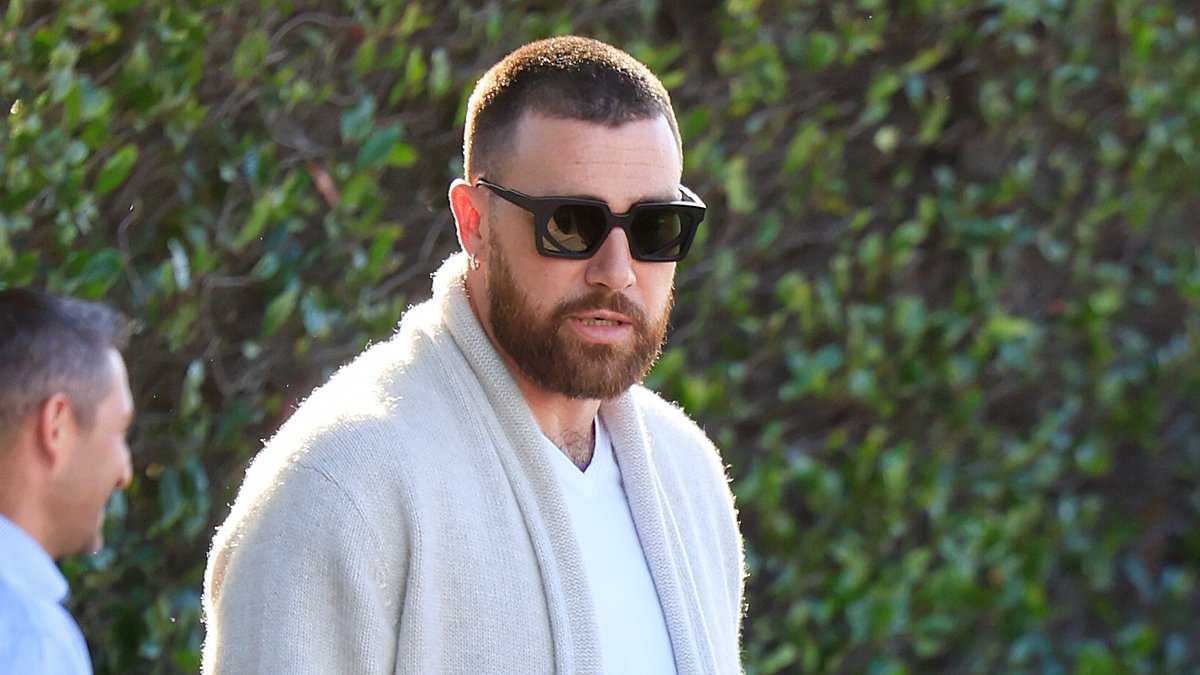 taylor-alert-–-feeling-worse-for-wear,-travis?-nfl-star-kelce-dons-dark-glasses-as-he-is-spotted-grabbing-lunch-with-pals-at-cecconi’s-in-la…-hours-after-‘partying-with-girlfriend-taylor-swift-at-gucci’s-oscars-after-party’