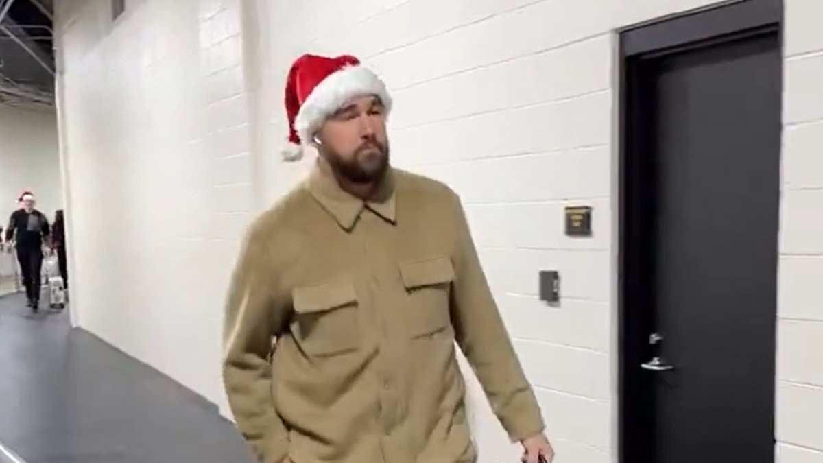 taylor-alert-–-festive-travis-kelce-wears-santa-hat-into-chiefs-steelers-game-as-fans-hope-for-taylor-swift-christmas-cameo